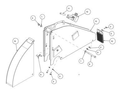 Section 08 Diagram and Parts List for MK-3020V 166447-20 MK Diamond Concrete Saw